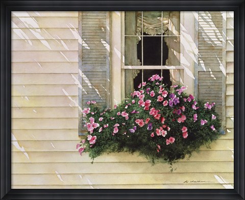 Framed Shutter Blue Print