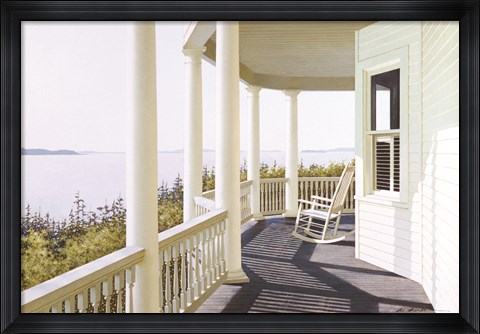 Framed Carolina Overlook Print