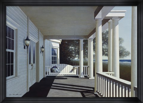 Framed Porch Swing Print