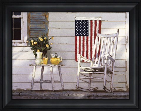 Framed Fourth Of July Print