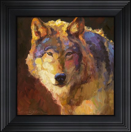 Framed Amadeus Wolf Print