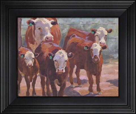 Framed Good Baby Sitter Print