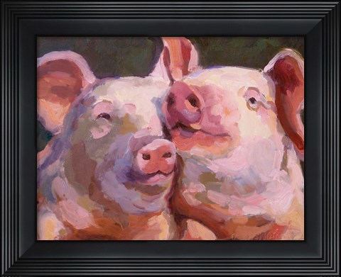 Framed Hammin It Up Print