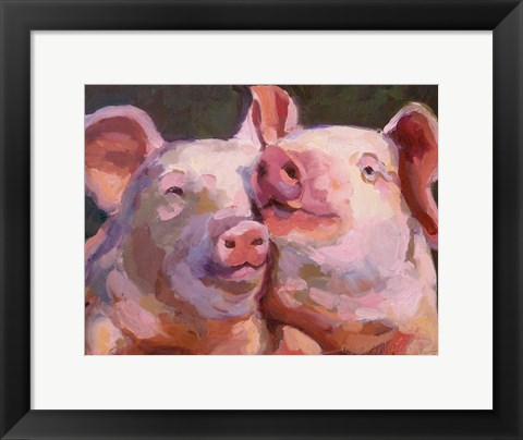 Framed Hammin It Up Print