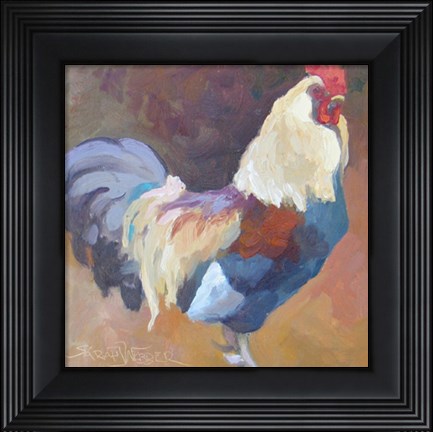 Framed Handsome Helmut Print
