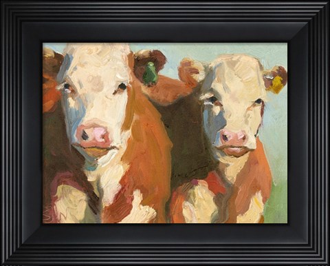 Framed Mavis and Molly Print