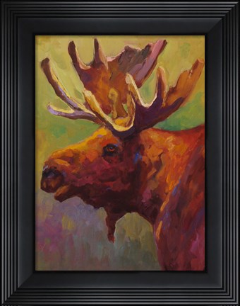 Framed Moose Print
