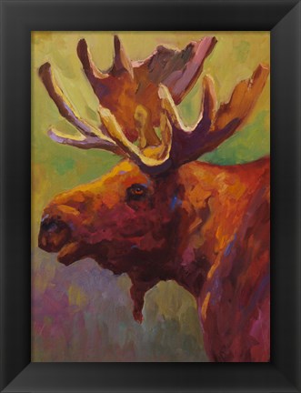 Framed Moose Print