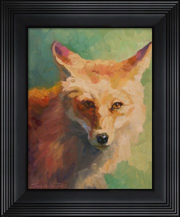 Framed Red Print