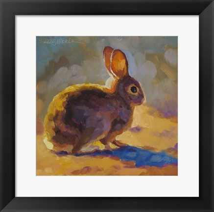 Framed Sunny Bunny Print