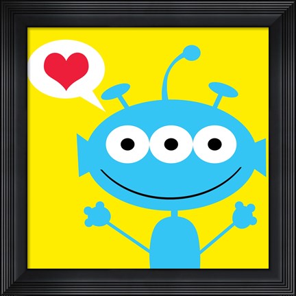 Framed Alien Print