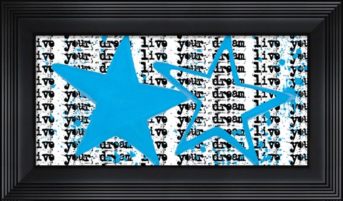 Framed Twin Stars Print