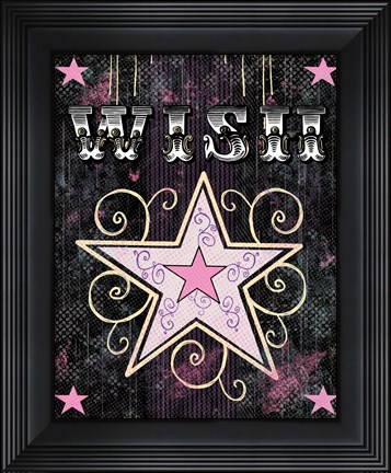 Framed Star - Wish Print