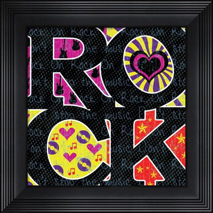 Framed Rock Print