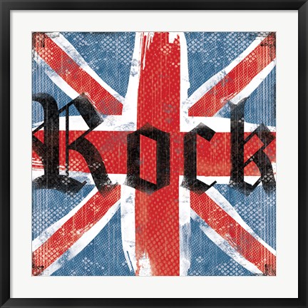 Framed UK Rock II Print