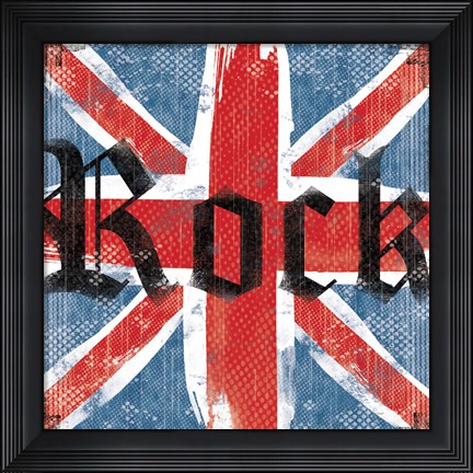 Framed UK Rock II Print
