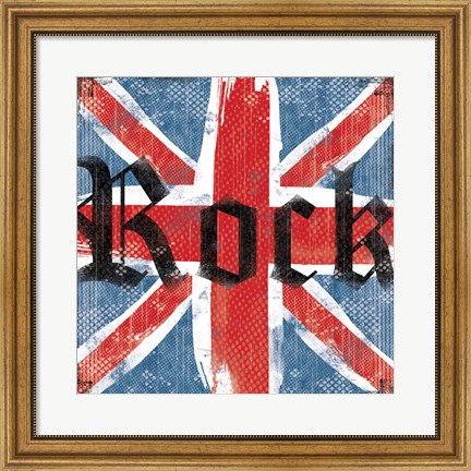 Framed UK Rock II Print