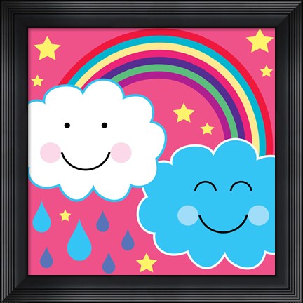 Framed Rain Cloud 2 Print