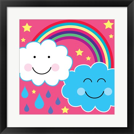 Framed Rain Cloud 2 Print