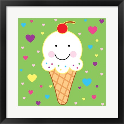 Framed Icecream Print