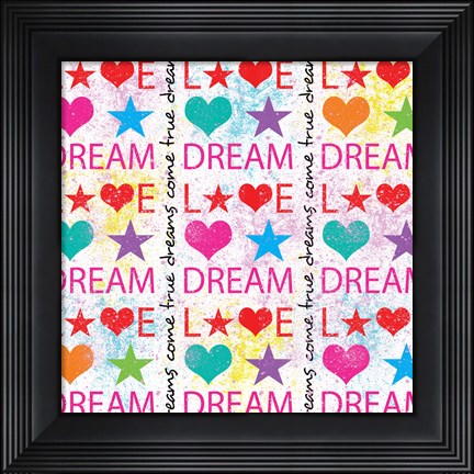 Framed Dream Love Print