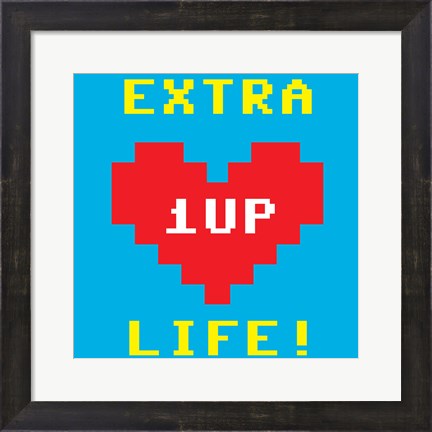 Framed Extra Life Print