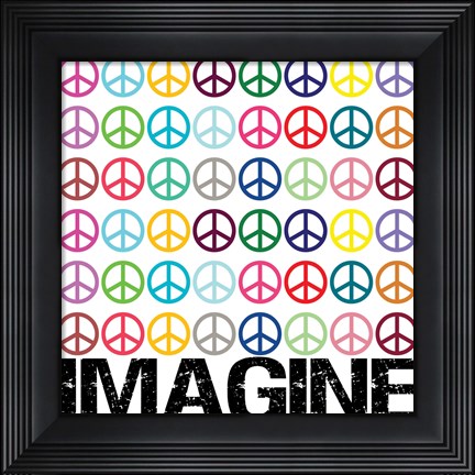 Framed Imagine Print