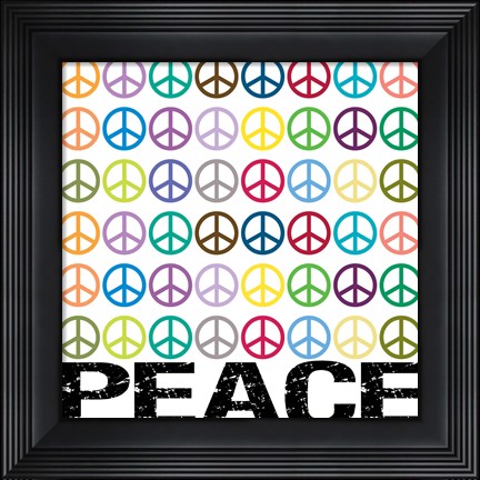 Framed Peace Print