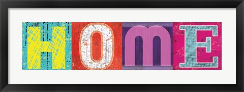 Framed Home Panel Print