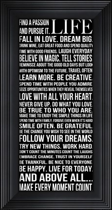 Framed This is Your Life 2 Print