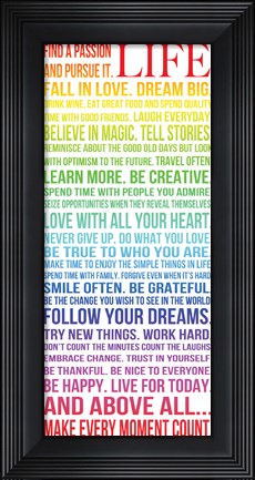 Framed This is Your Life 3 Print