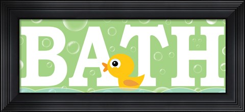 Framed Bath Print