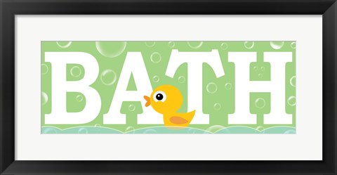 Framed Bath Print