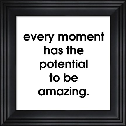 Framed Every Moment 3 Print