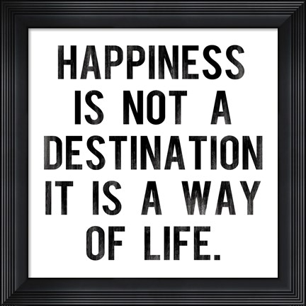 Framed Happiness 2 Print