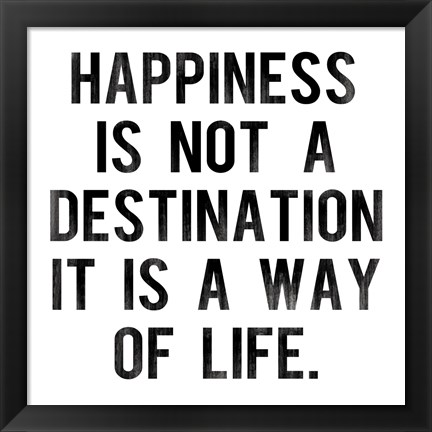 Framed Happiness 2 Print