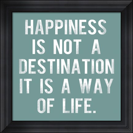 Framed Happiness 3 Print