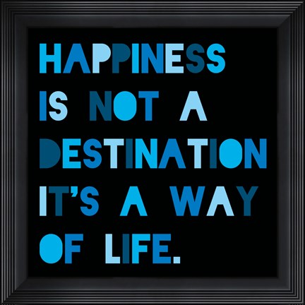 Framed Happiness 5 Print