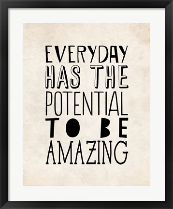 Framed Everyday as the Potential Print