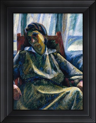 Framed Silvia 1915 Print