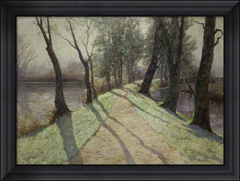 Framed First Frost, c. 1900 Print