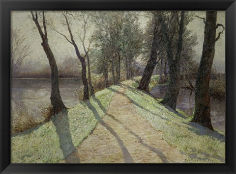 Framed First Frost, c. 1900 Print