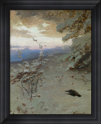 Framed Winter, c. 1905 Print
