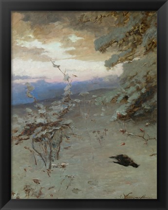 Framed Winter, c. 1905 Print