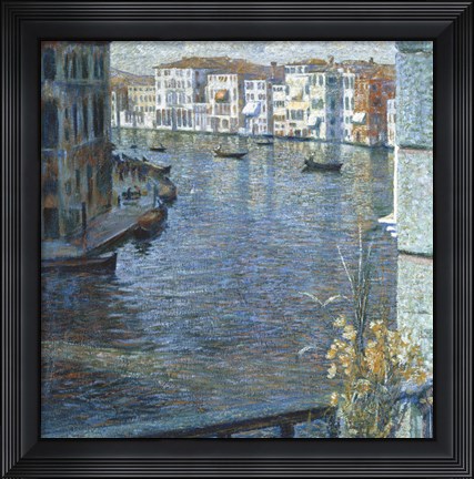 Framed Canal Grande in Venice Print