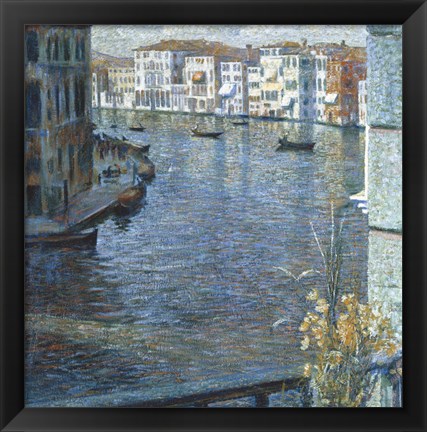 Framed Canal Grande in Venice Print