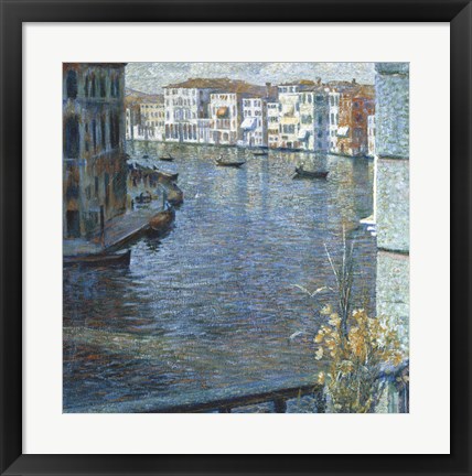 Framed Canal Grande in Venice Print