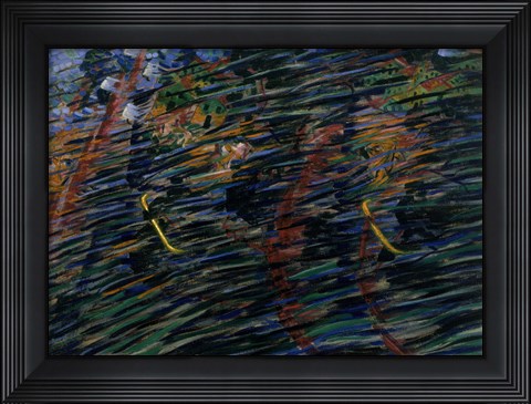 Framed States of Mind - Those that Go (Stati D&#39;animo, Quelli Che Vanno) Print