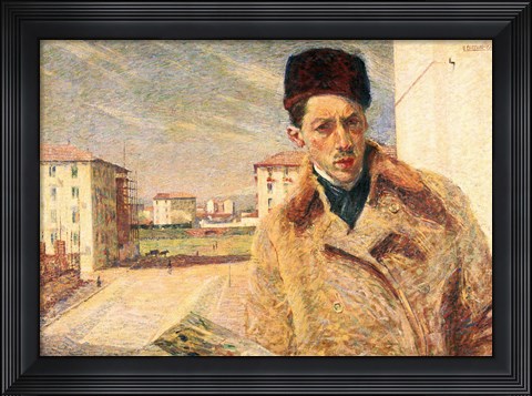 Framed Self-Portrait Print