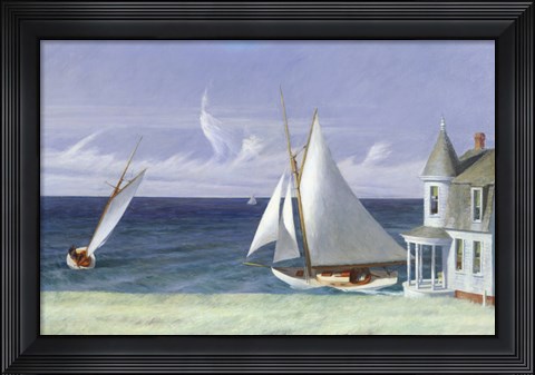 Framed Lee Shore, 1941 Print